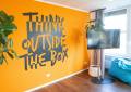 Grafitti Think Outside the Box - Kreativraum